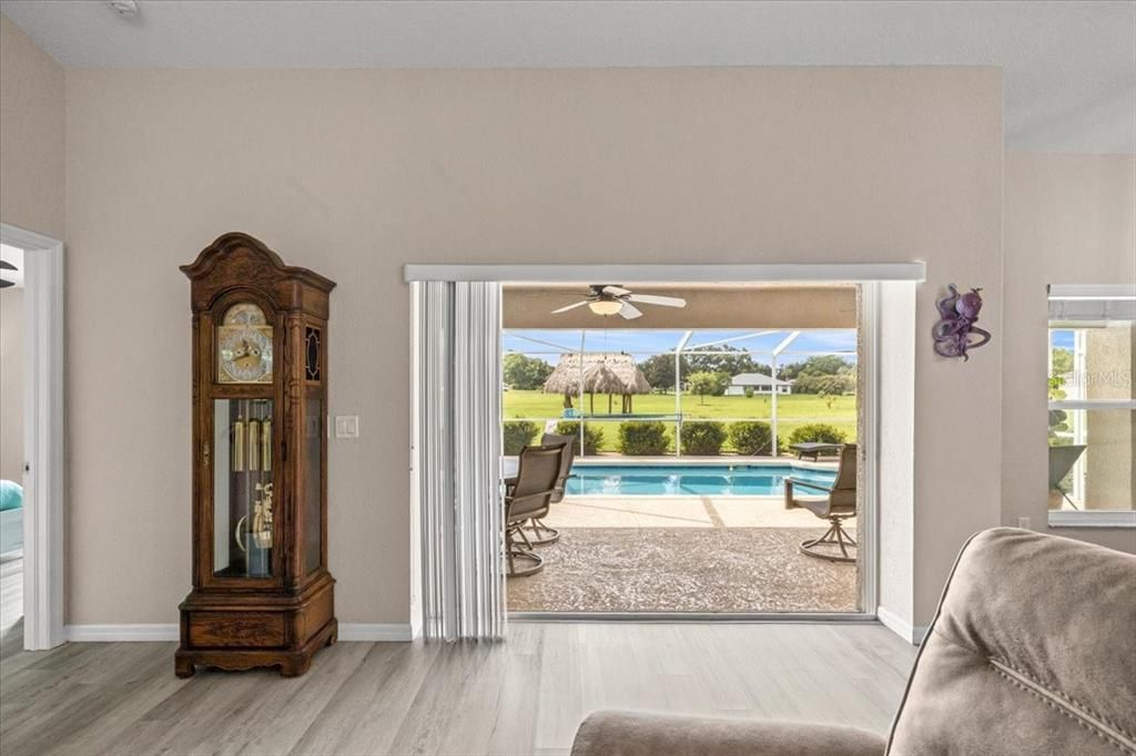 Interior, Pool, Wood Texture Flooring