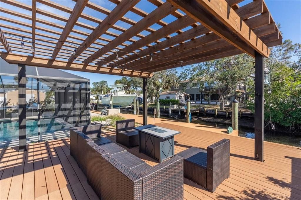 Exterior, Pool, Wood Texture Flooring