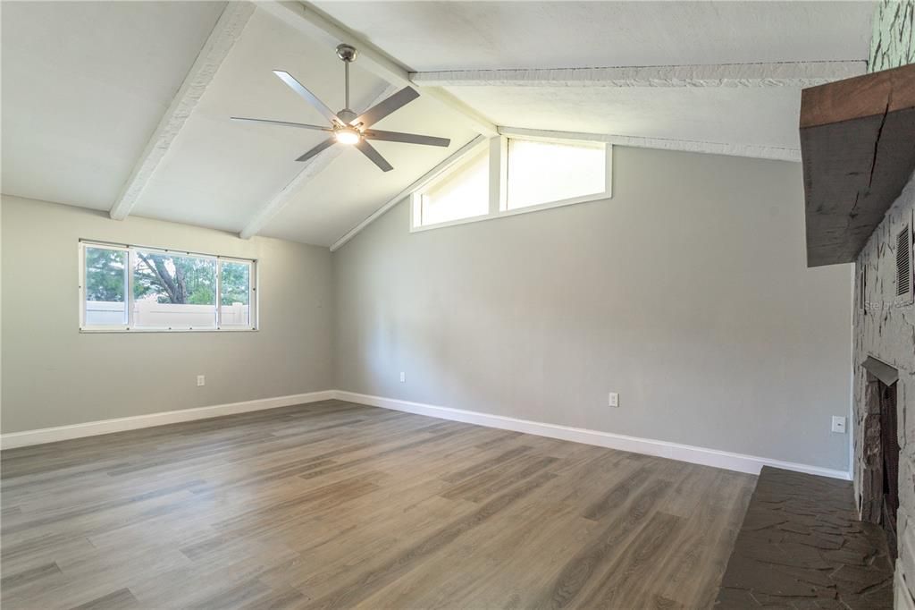 Empty room, Interior, Wood Texture Flooring