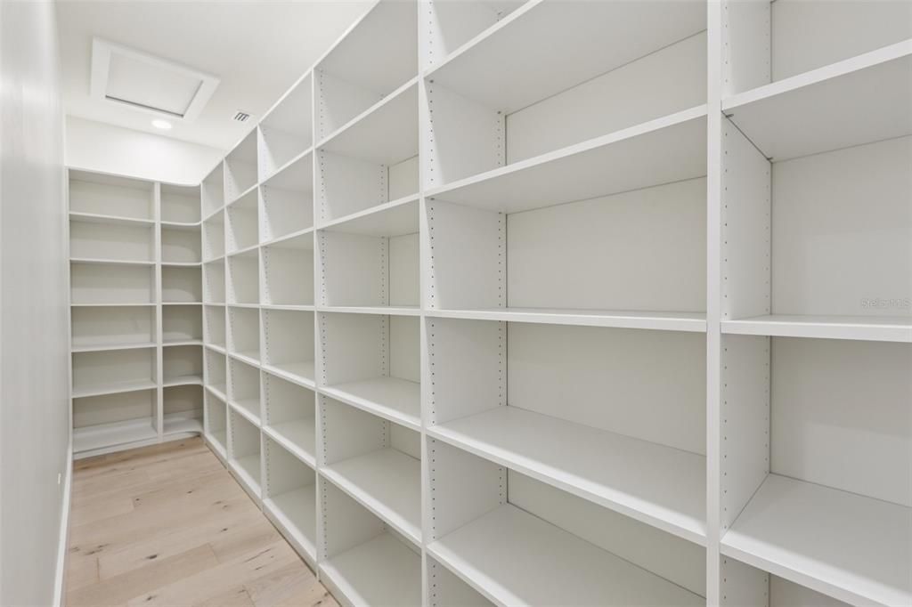 Interior, Recessed Lighting, Walk-in Closets, Wood Texture Flooring