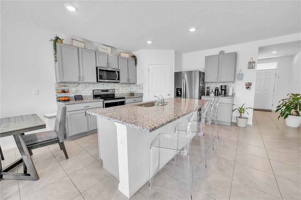 Interior, Kitchen, Recessed Lighting, Stainless Steel Appliances