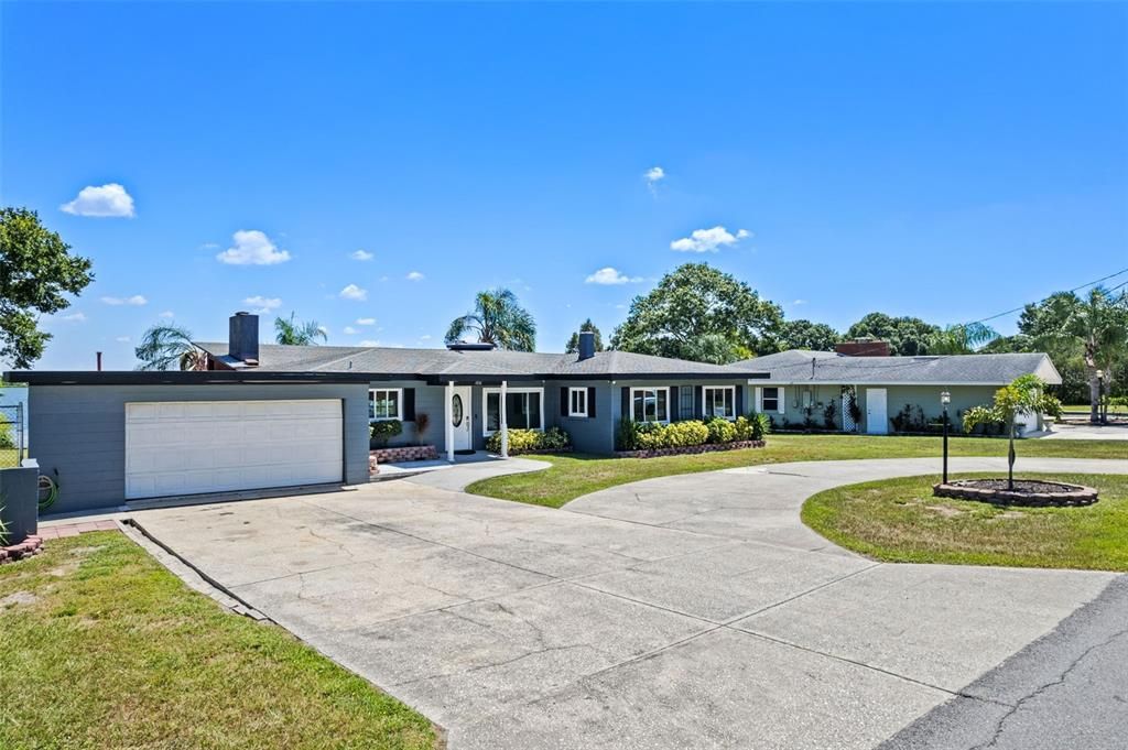 Attached, Backyard, Exterior, Facade, Ranch