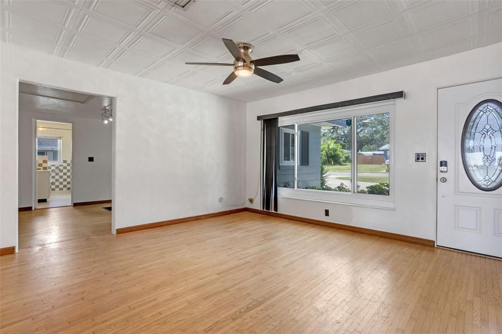 Empty room, Interior, Wood Texture Flooring