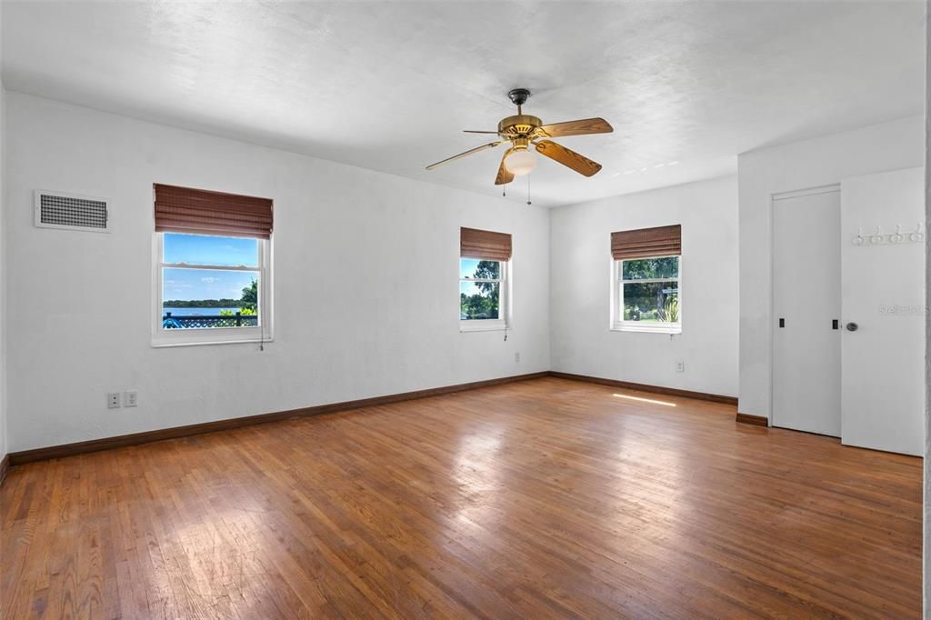 Empty room, Interior, Wood Texture Flooring