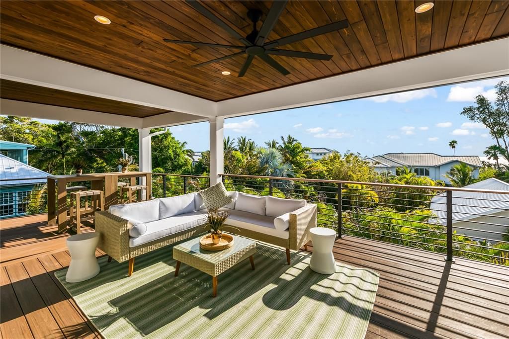 Exterior, Wood Texture Flooring