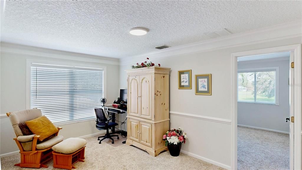 Home Office, Interior, Recessed Lighting
