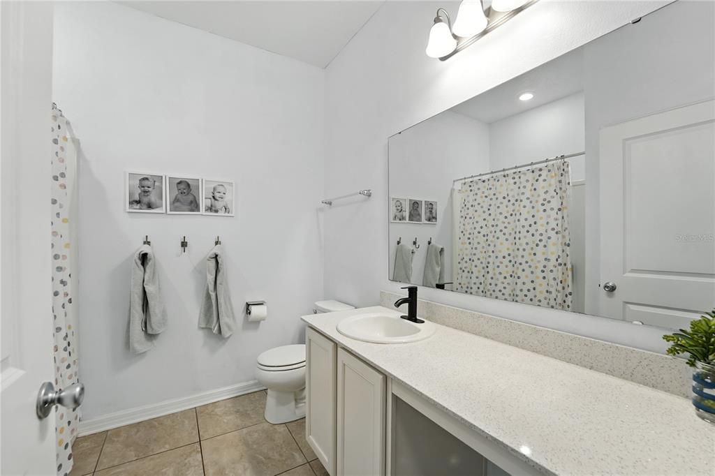 Bathroom, Interior, Recessed Lighting