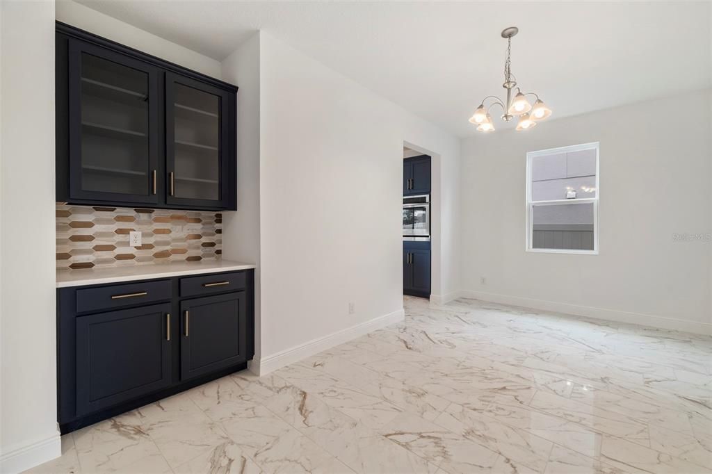 Chandelier, Empty room, Interior, Kitchen, Marble, Pendant Lights