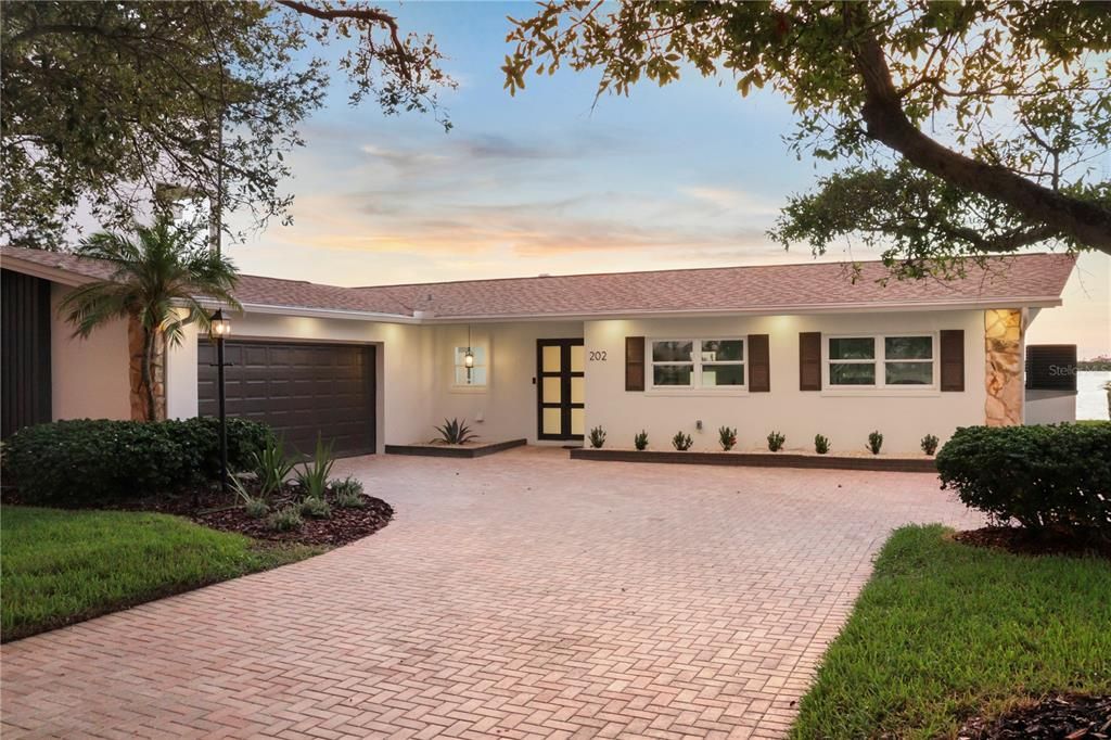 Attached, Backyard, Exterior, Facade, Ranch