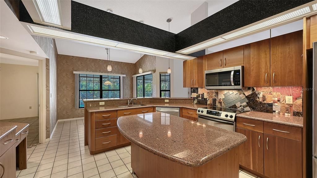 Interior, Kitchen, Pendant Lights