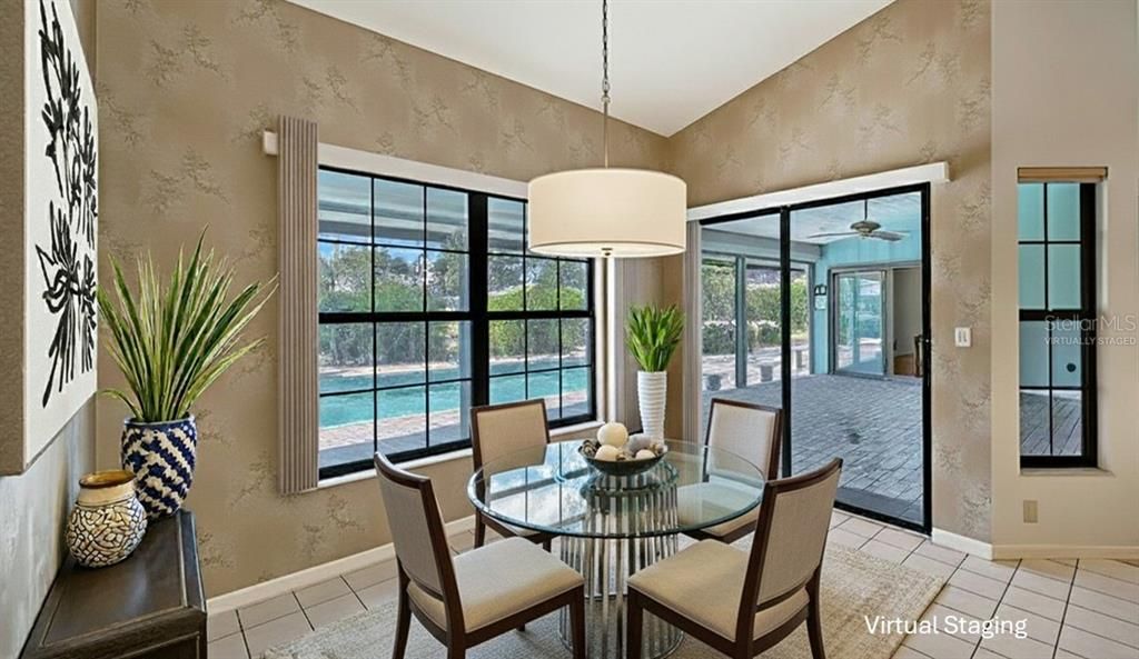 Dining room, Interior, Pendant Lights