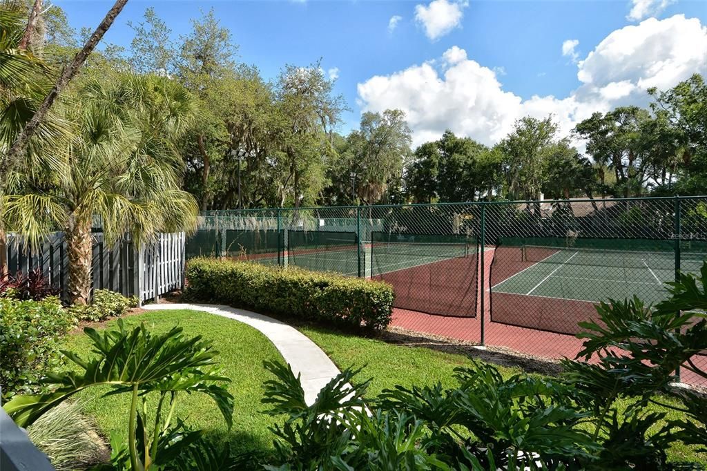 Exterior, Tennis Courts