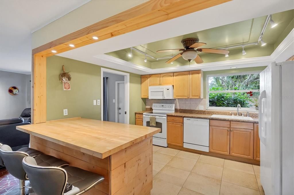 Interior, Kitchen, Recessed Lighting
