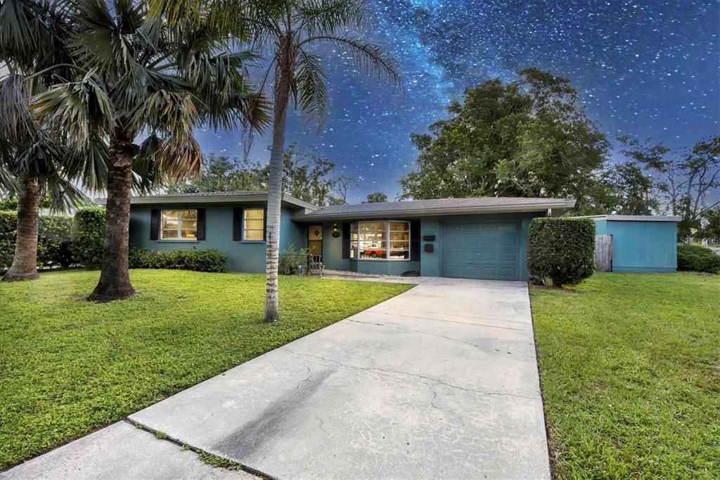 Attached, Backyard, Exterior, Facade, Ranch
