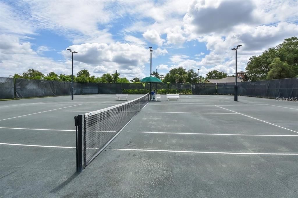 Exterior, Tennis Courts