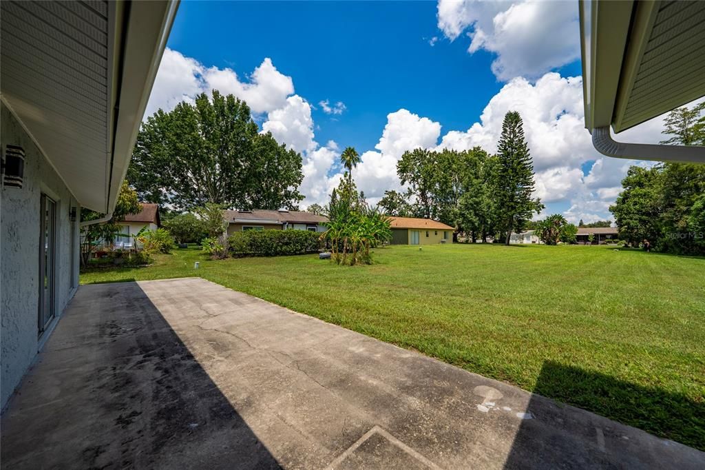 Backyard, Exterior