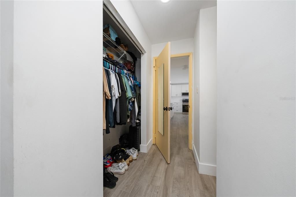 Interior, Recessed Lighting, Walk-in Closets, Wood Texture Flooring