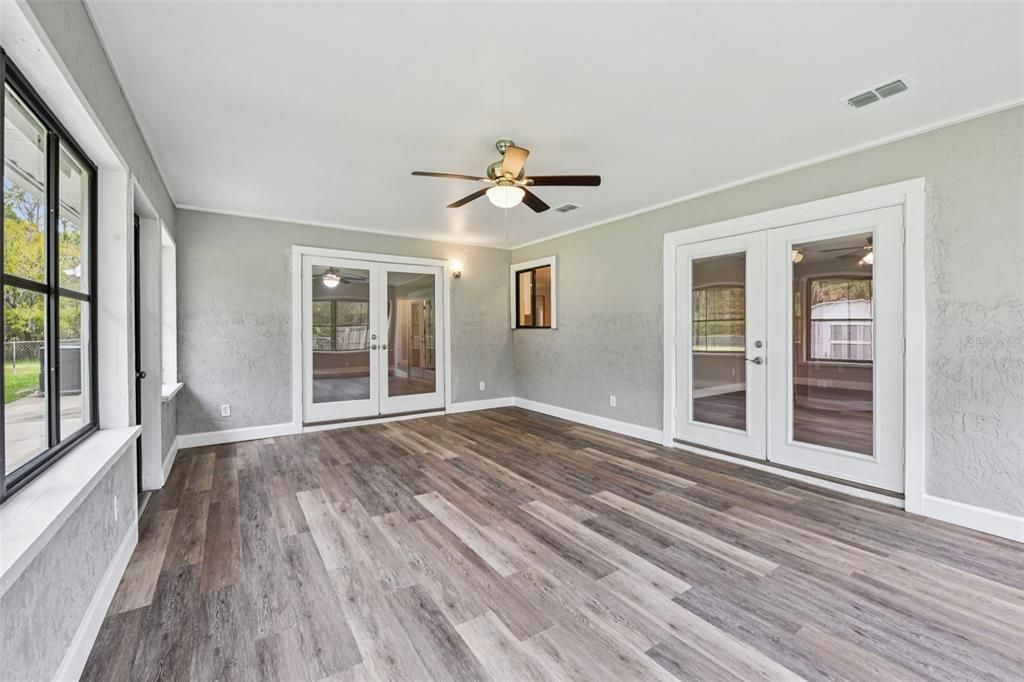 Empty room, Interior, Wood Texture Flooring