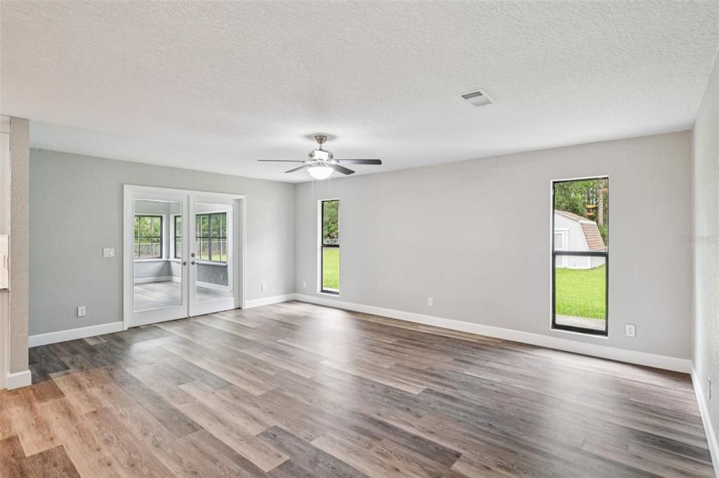 Empty room, Interior, Wood Texture Flooring
