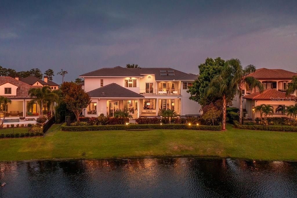 Backyard, Exterior, Facade, Mediterranean