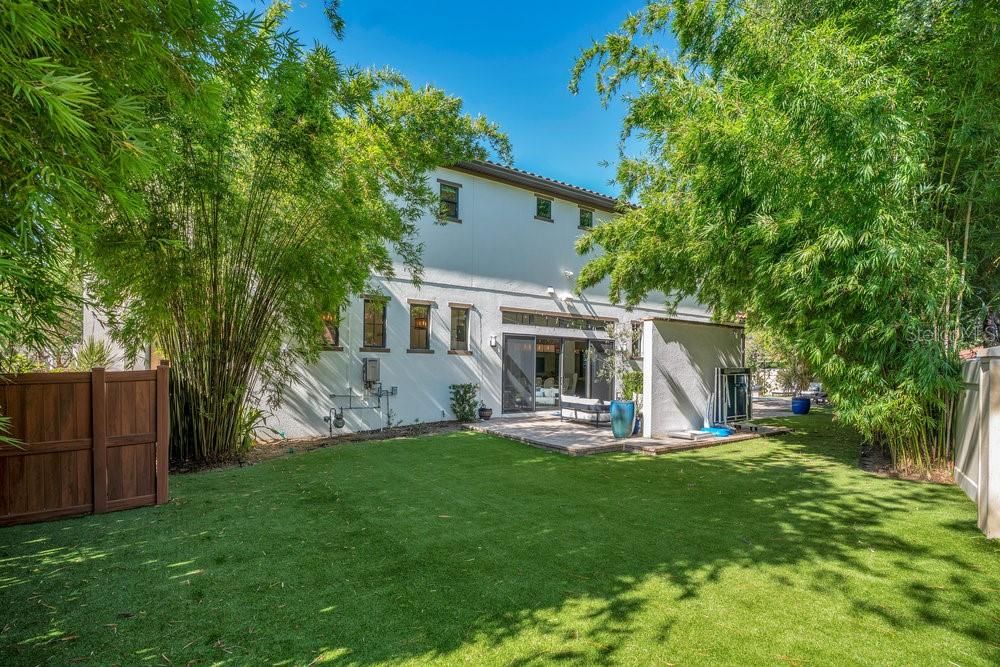 Backyard, Exterior