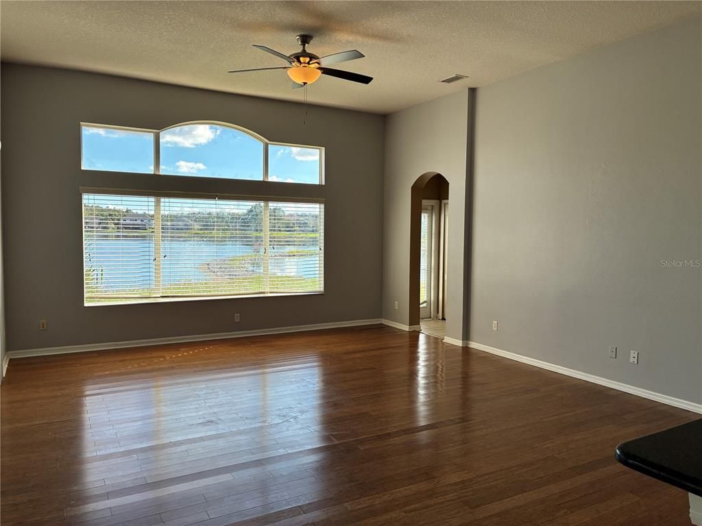 Empty room, Interior, Wood Texture Flooring