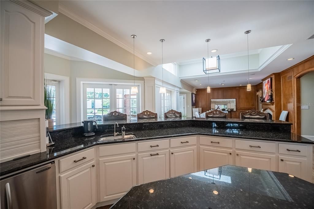 Interior, Kitchen, Pendant Lights, Recessed Lighting