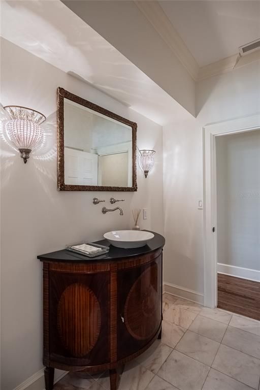 Bathroom, Interior, Marble, Wood Texture Flooring