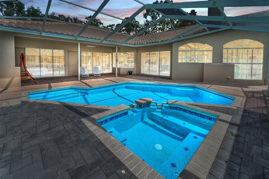 Glass Ceilings, Interior, Pool, Sun Room
