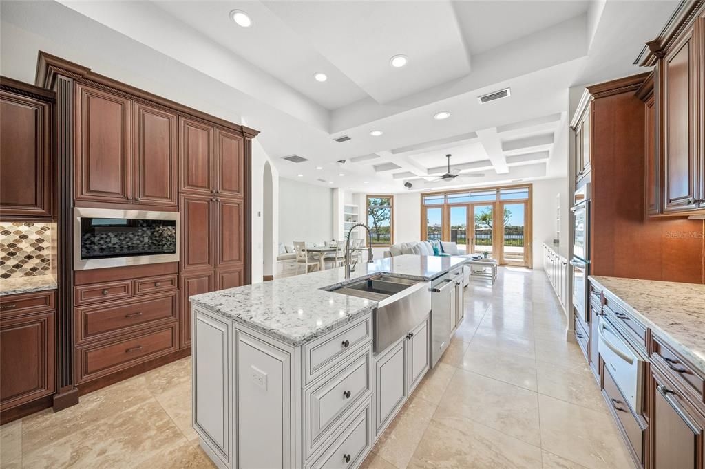 Interior, Kitchen, Recessed Lighting, Water