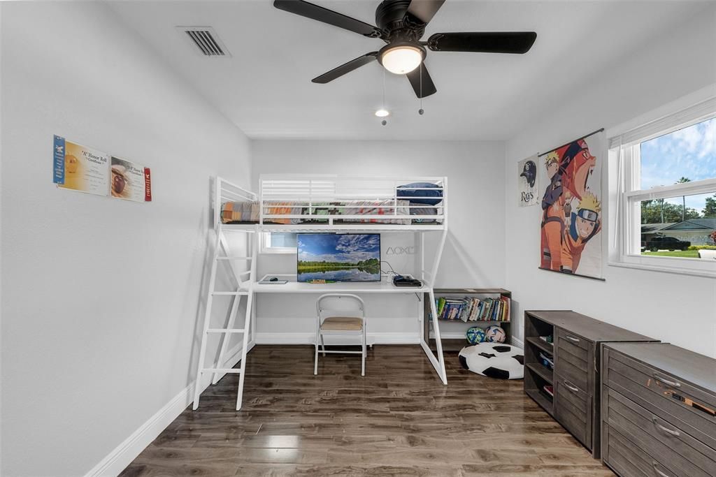 Home Office, Interior, Wood Texture Flooring