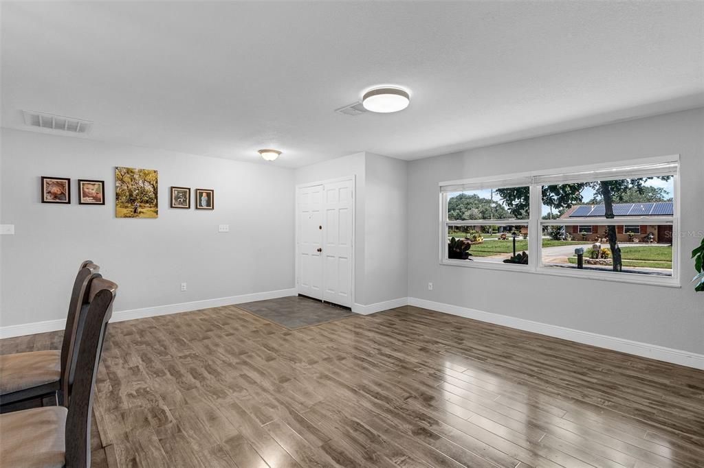 Empty room, Interior, Wood Texture Flooring