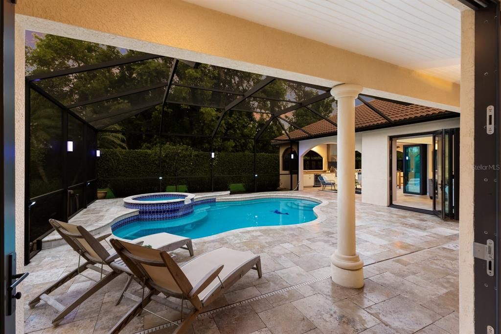 Glass Ceilings, Interior, Pool, Sun Room