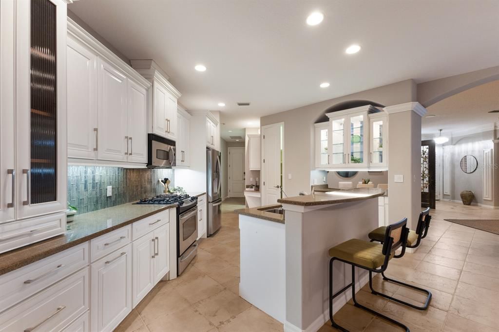 Interior, Kitchen, Recessed Lighting