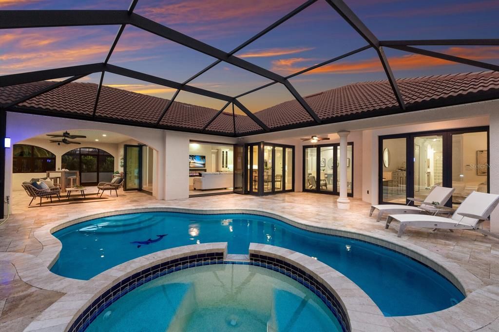Glass Ceilings, Interior, Pool, Sun Room