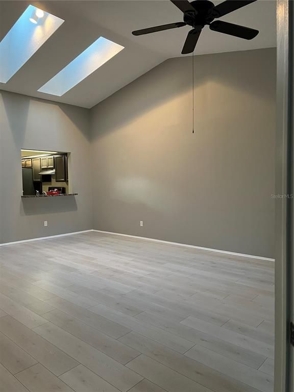 Empty room, Interior, Wood Texture Flooring