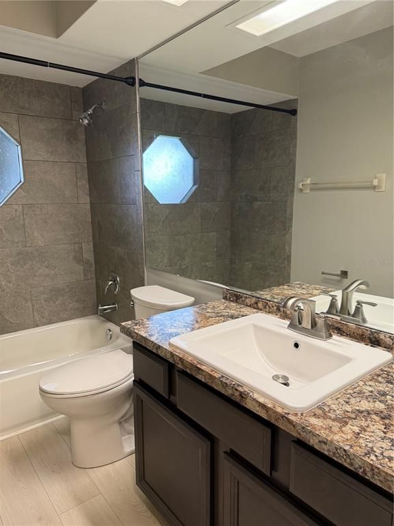 Bathroom, Dual Sink Vanities, Interior, Wood Texture Flooring