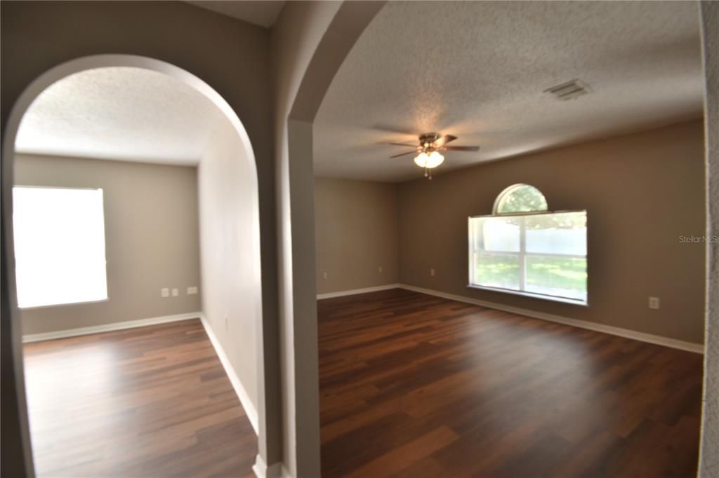 Empty room, Interior, Wood Texture Flooring