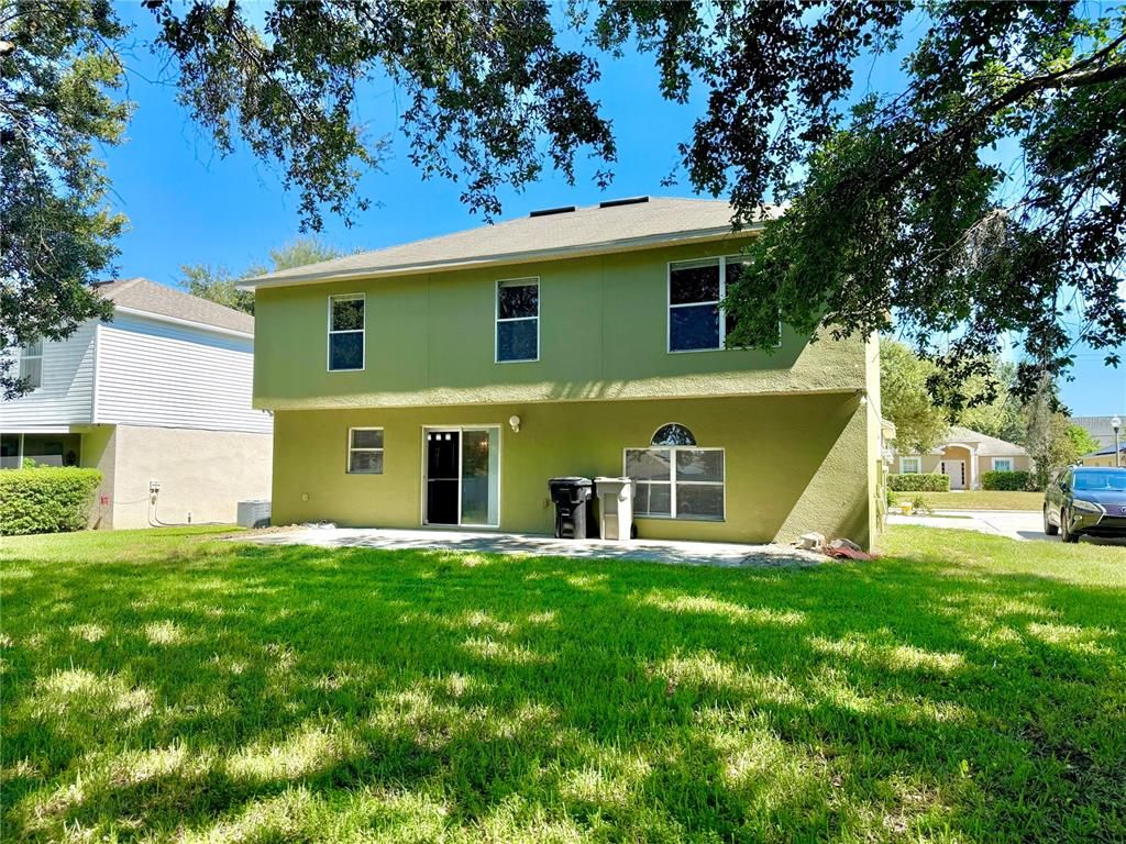 Backyard, Exterior