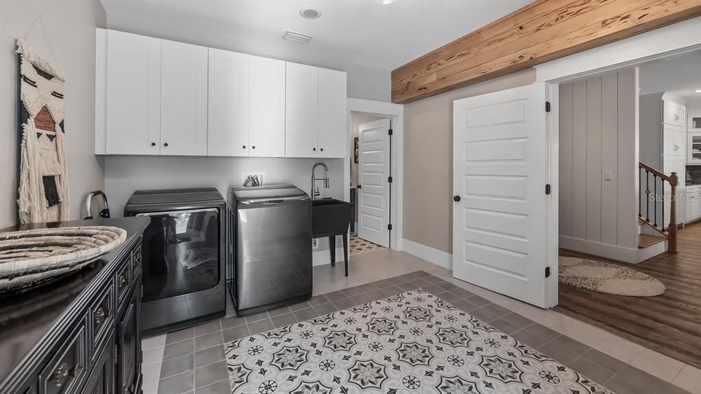 Interior, Recessed Lighting, Washer