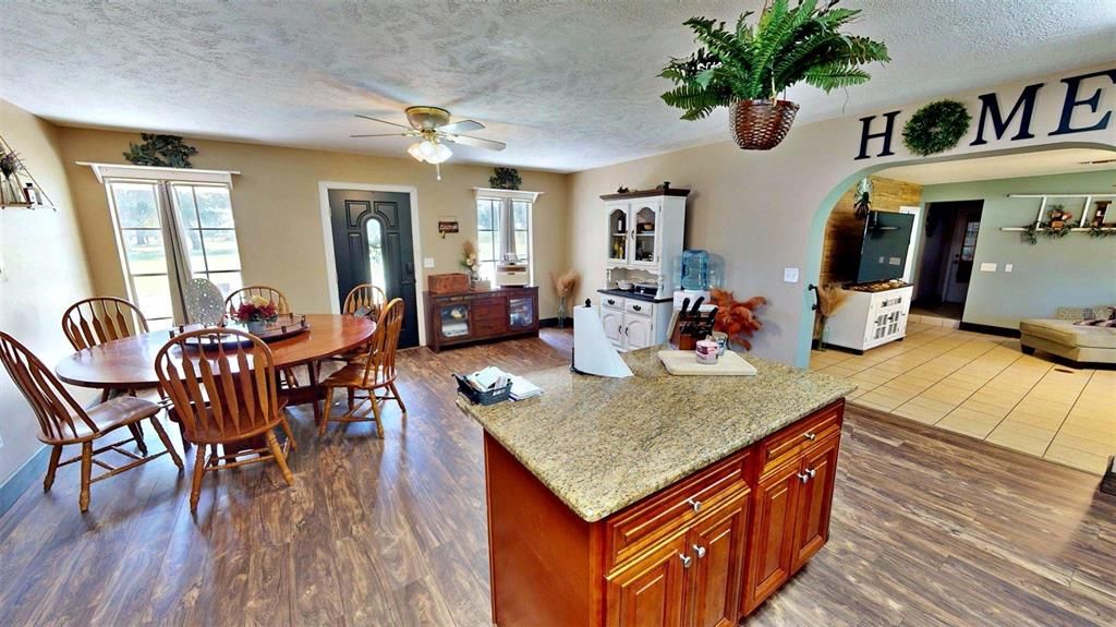 Dining room, Interior, Kitchen, Wood Texture Flooring