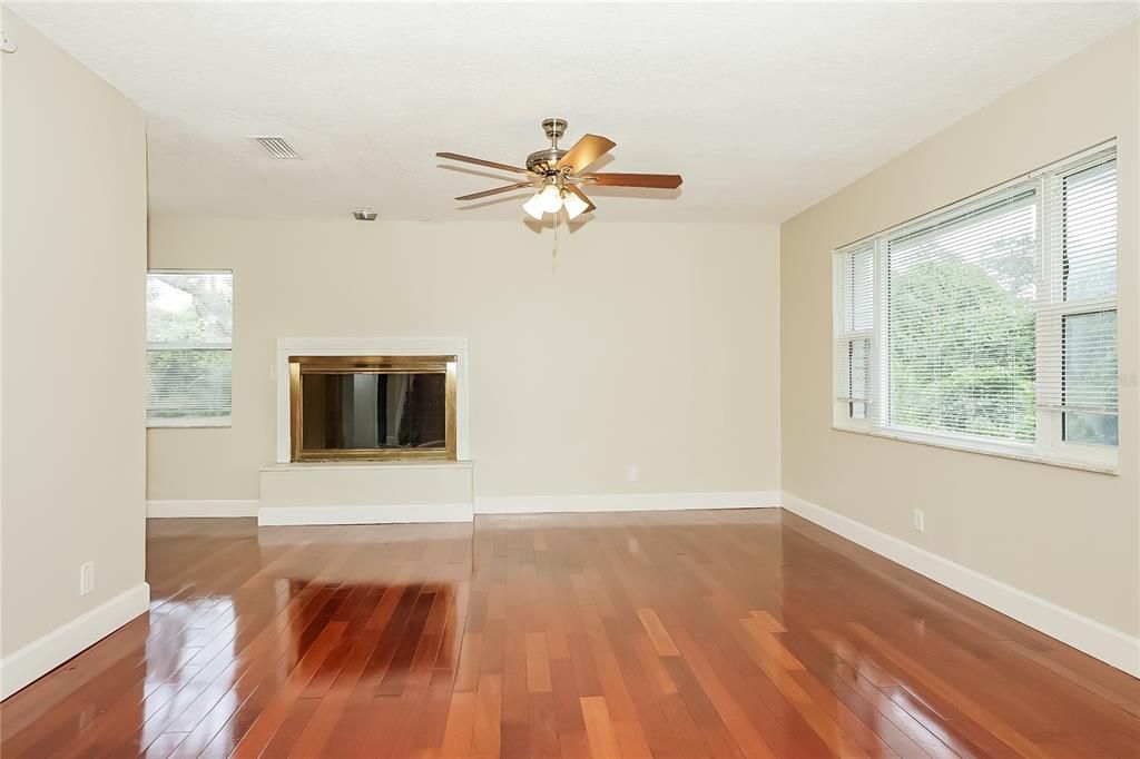 Empty room, Interior, Wood Texture Flooring