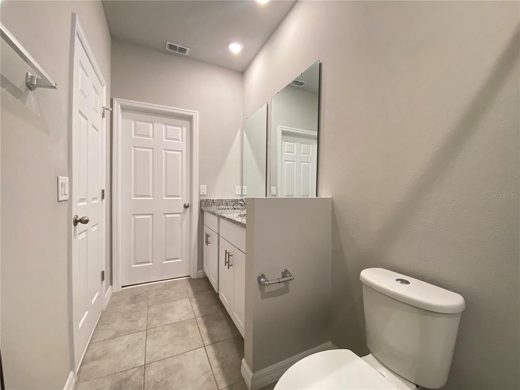 Bathroom, Interior, Recessed Lighting