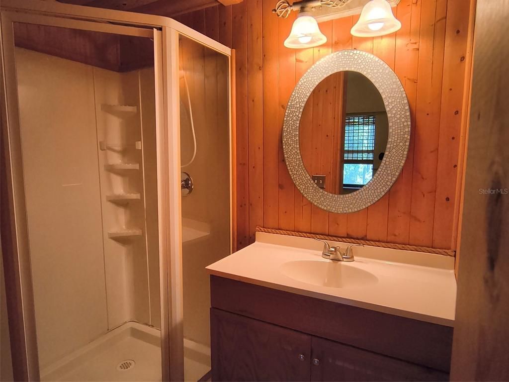 Bathroom, Interior, Wooden Walls