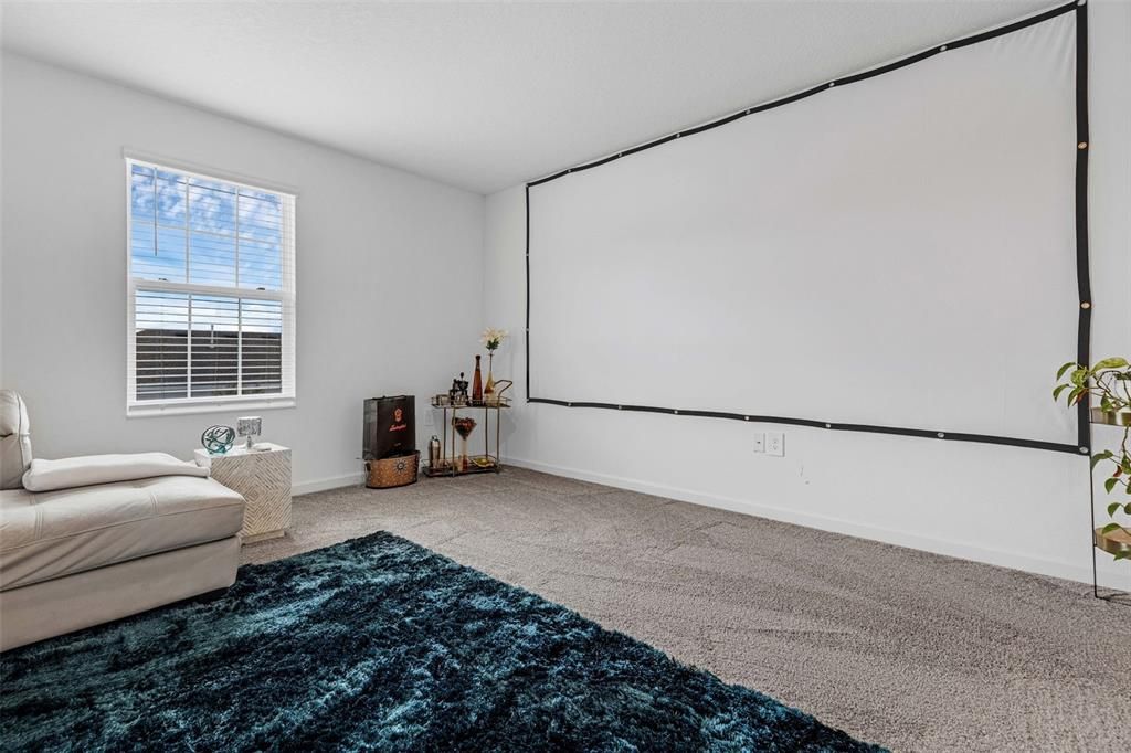 Interior, Projection Screen