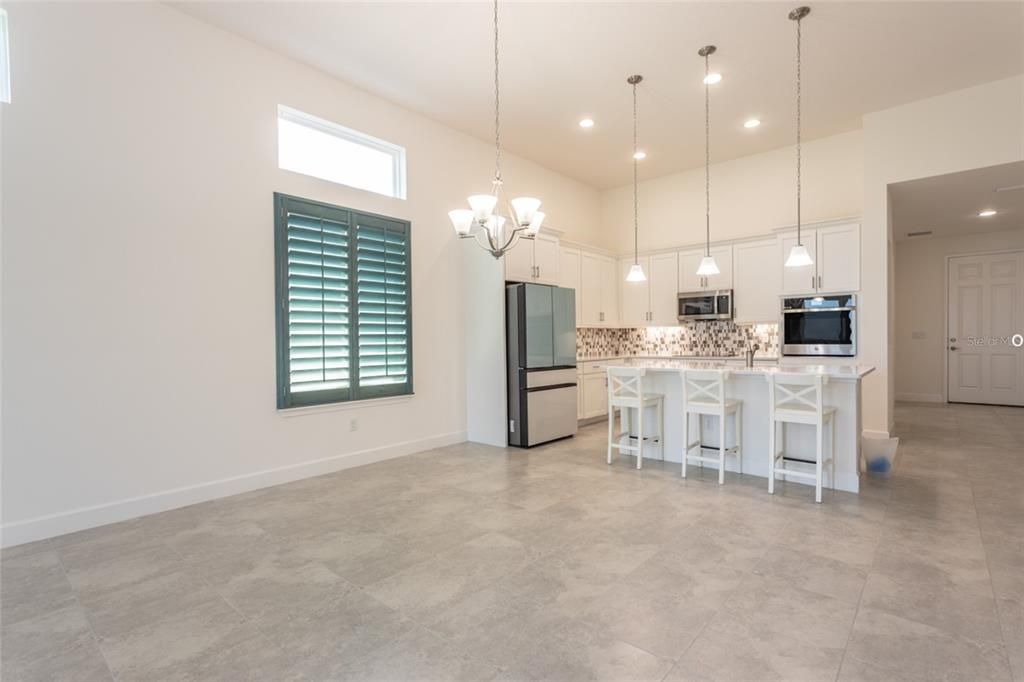 Chandelier, Interior, Kitchen, Pendant Lights, Recessed Lighting