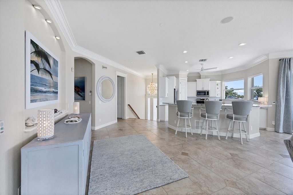 Interior, Kitchen, Pendant Lights, Recessed Lighting