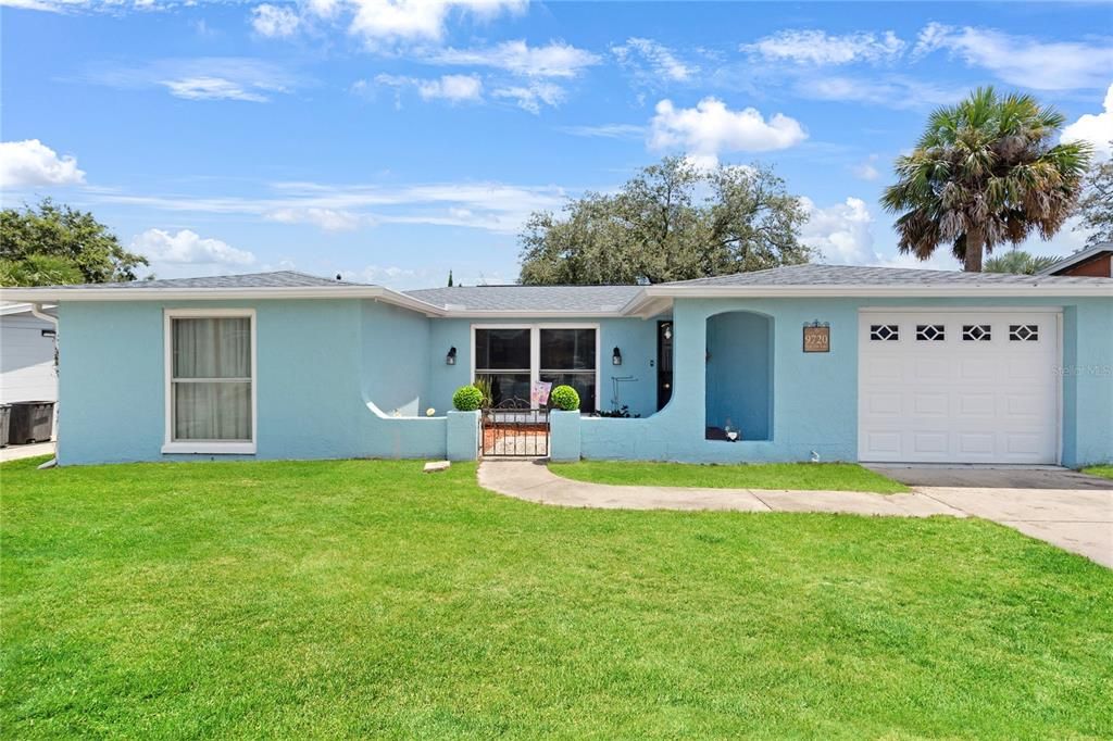 Attached, Backyard, Exterior, Facade, Ranch