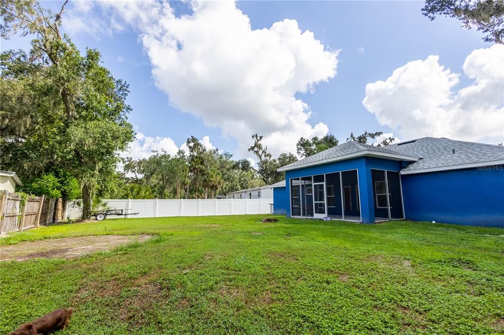 Backyard, Exterior