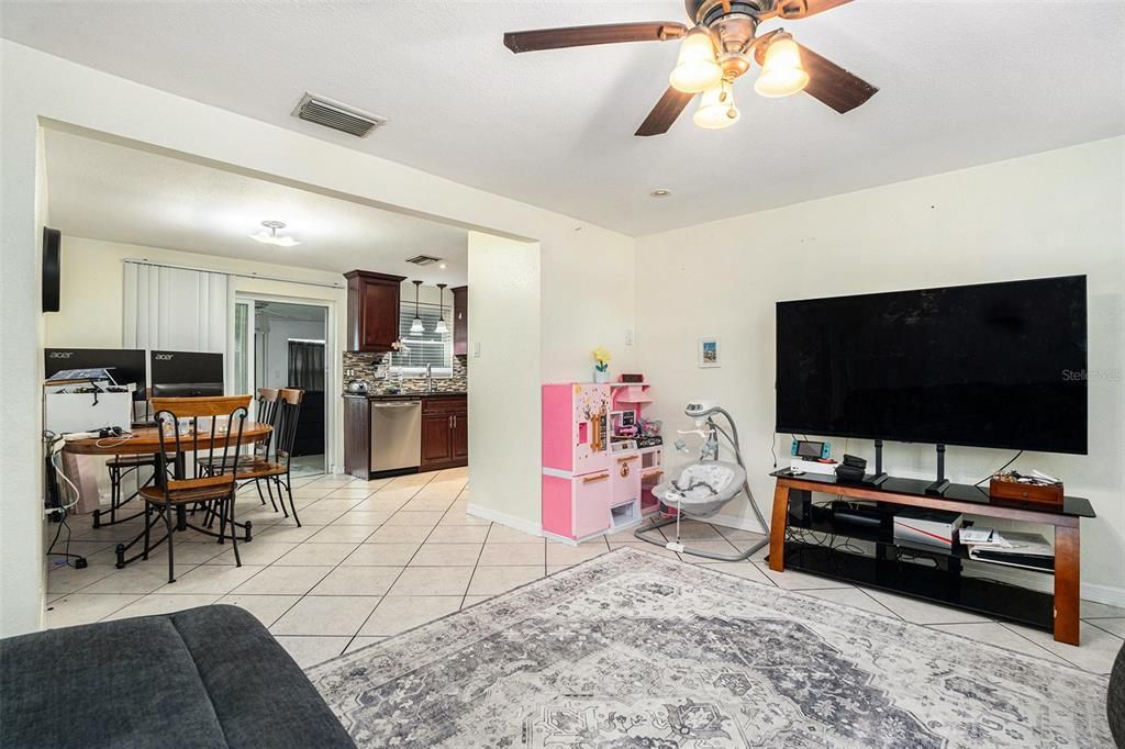 Dining room, Interior, Kitchen
